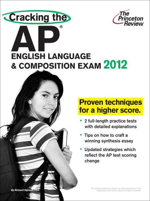 Title details for Cracking the AP English Language & Composition Exam, 2012 Edition by Princeton Review - Available